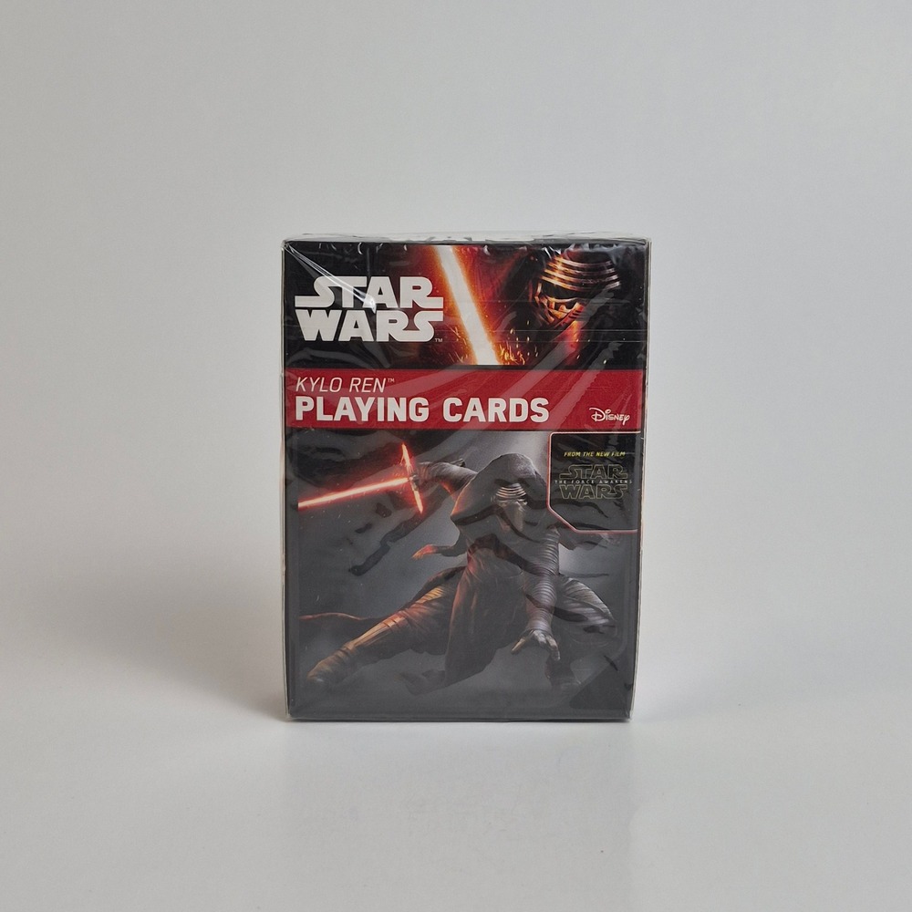 Star Wars The Force Awakens Kylo Ren Playing Cards Cartamundi New Sealed